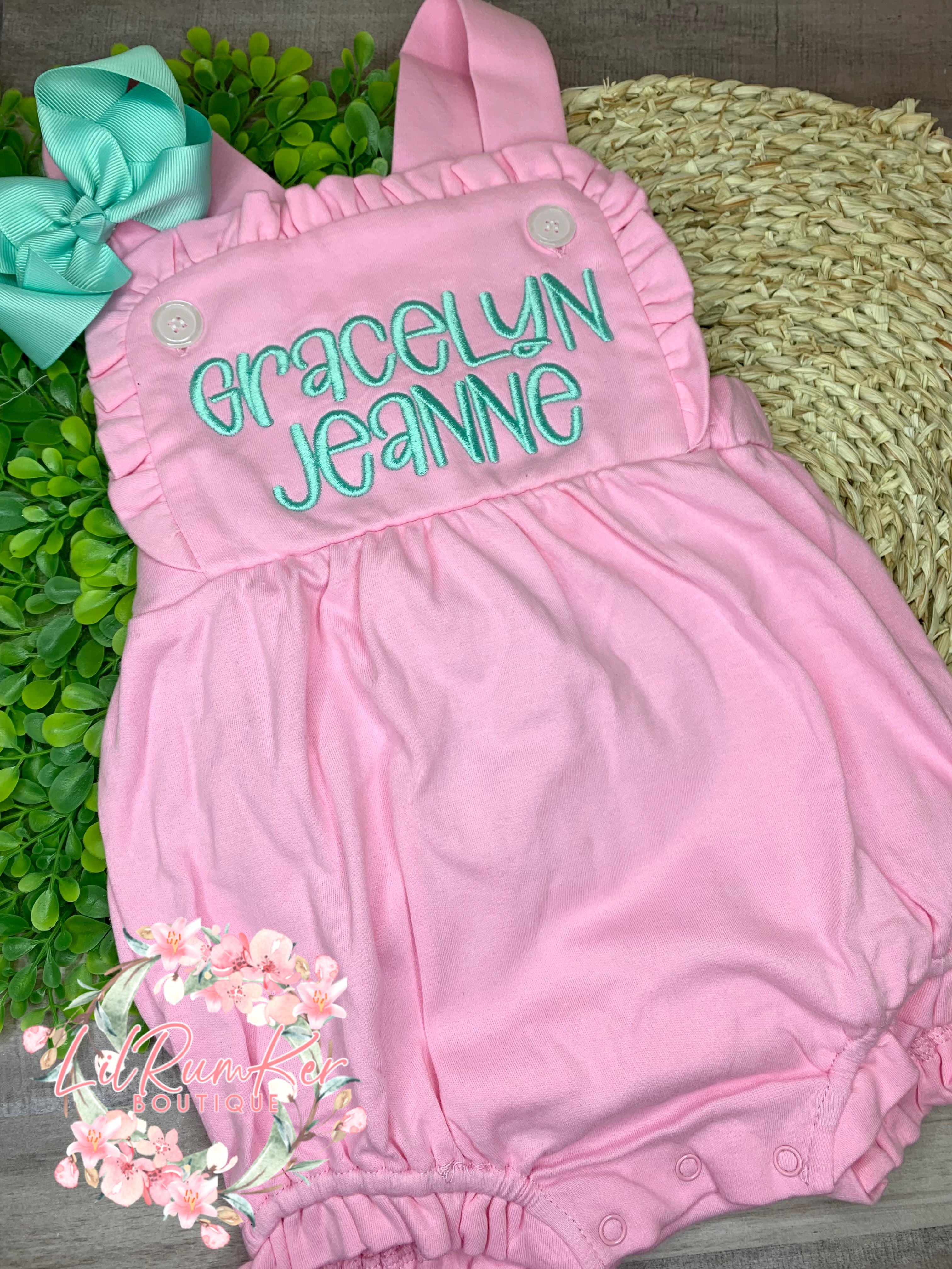 Personalized sunsuit