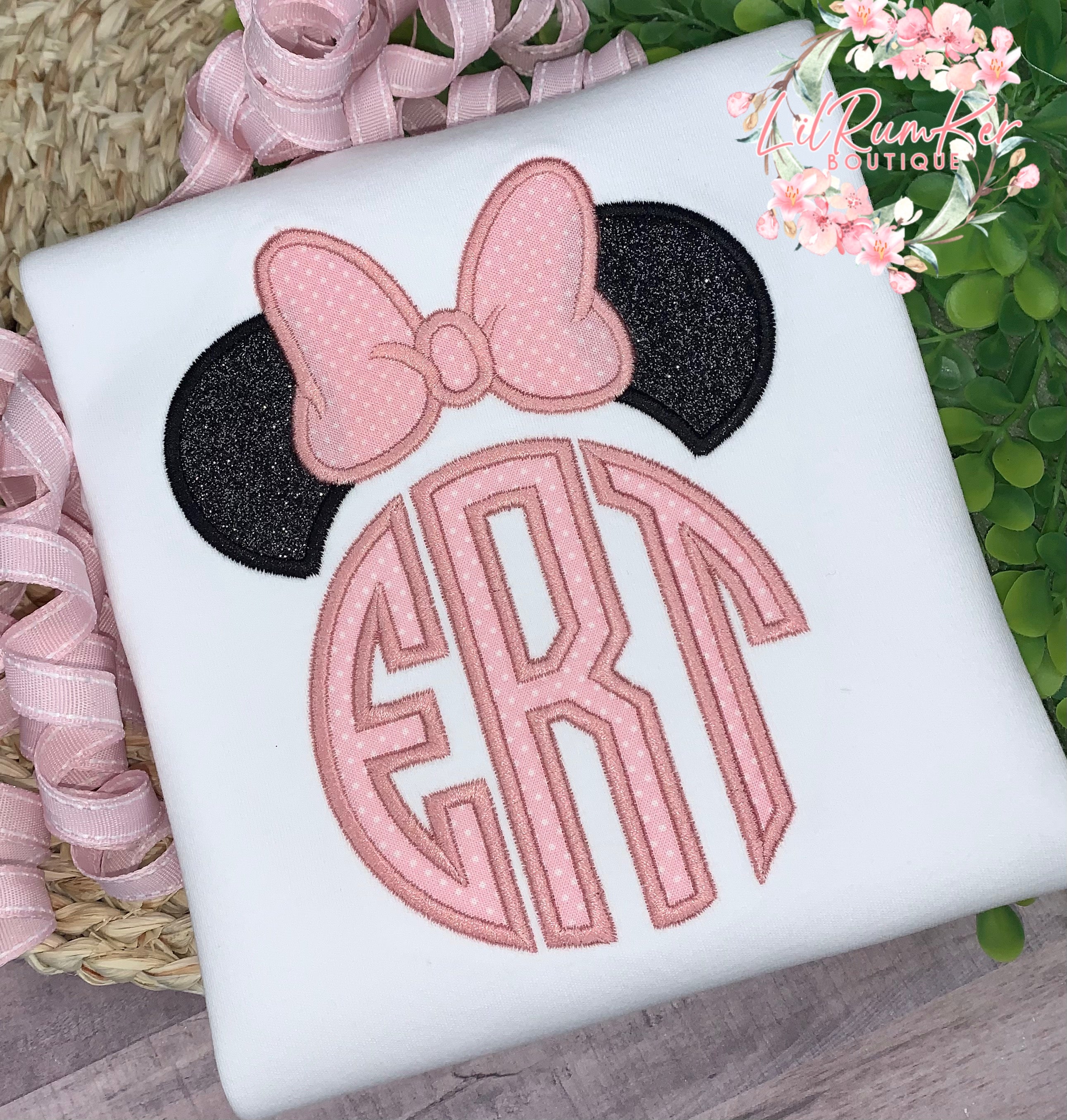 Girl Mouse Mono Pink