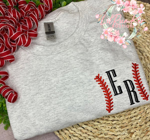 Baseball Initial shirt