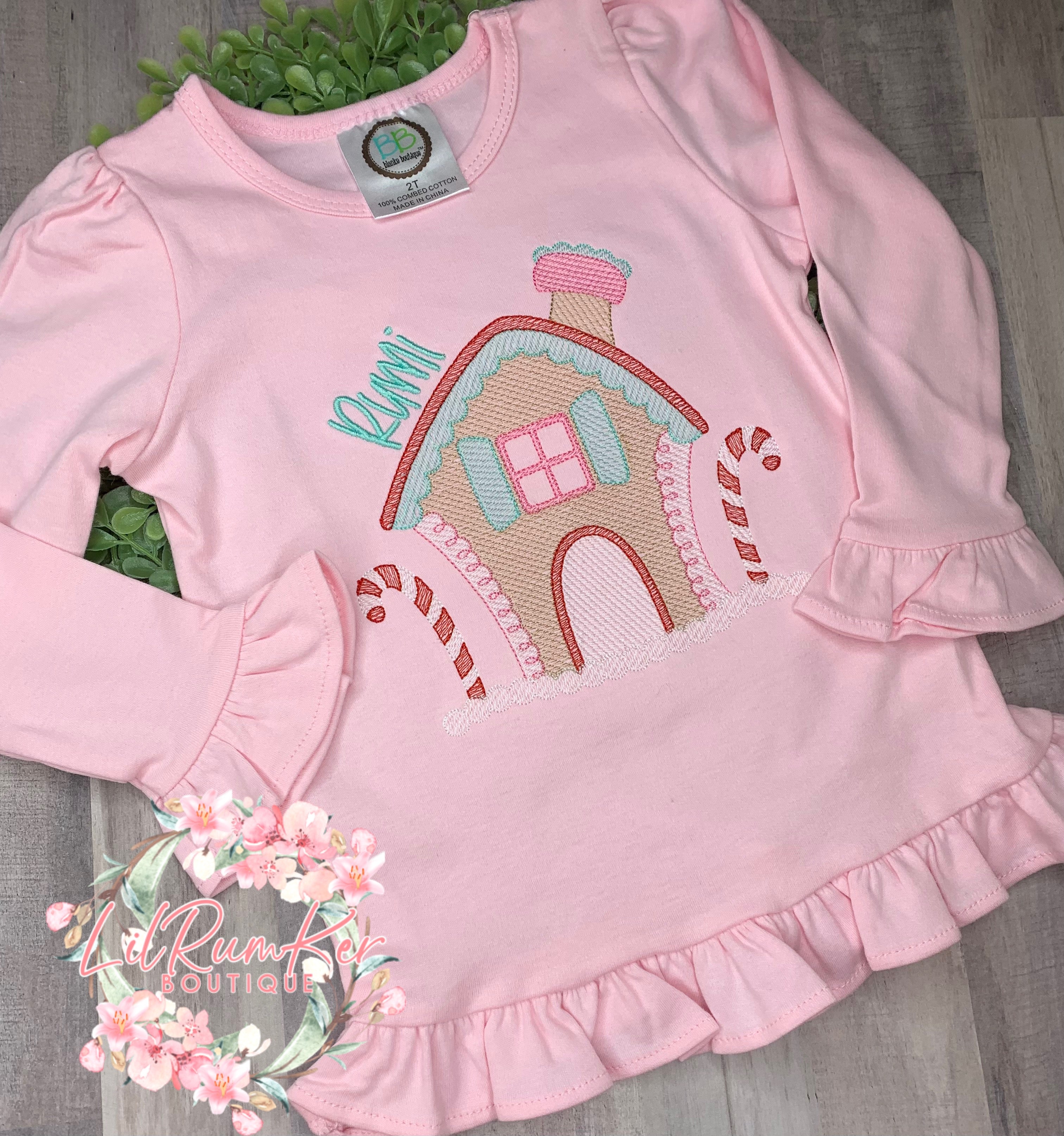 Gingerbread house (Pink)