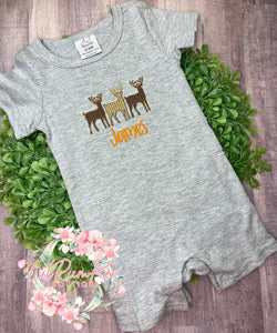 Deer Trio Romper