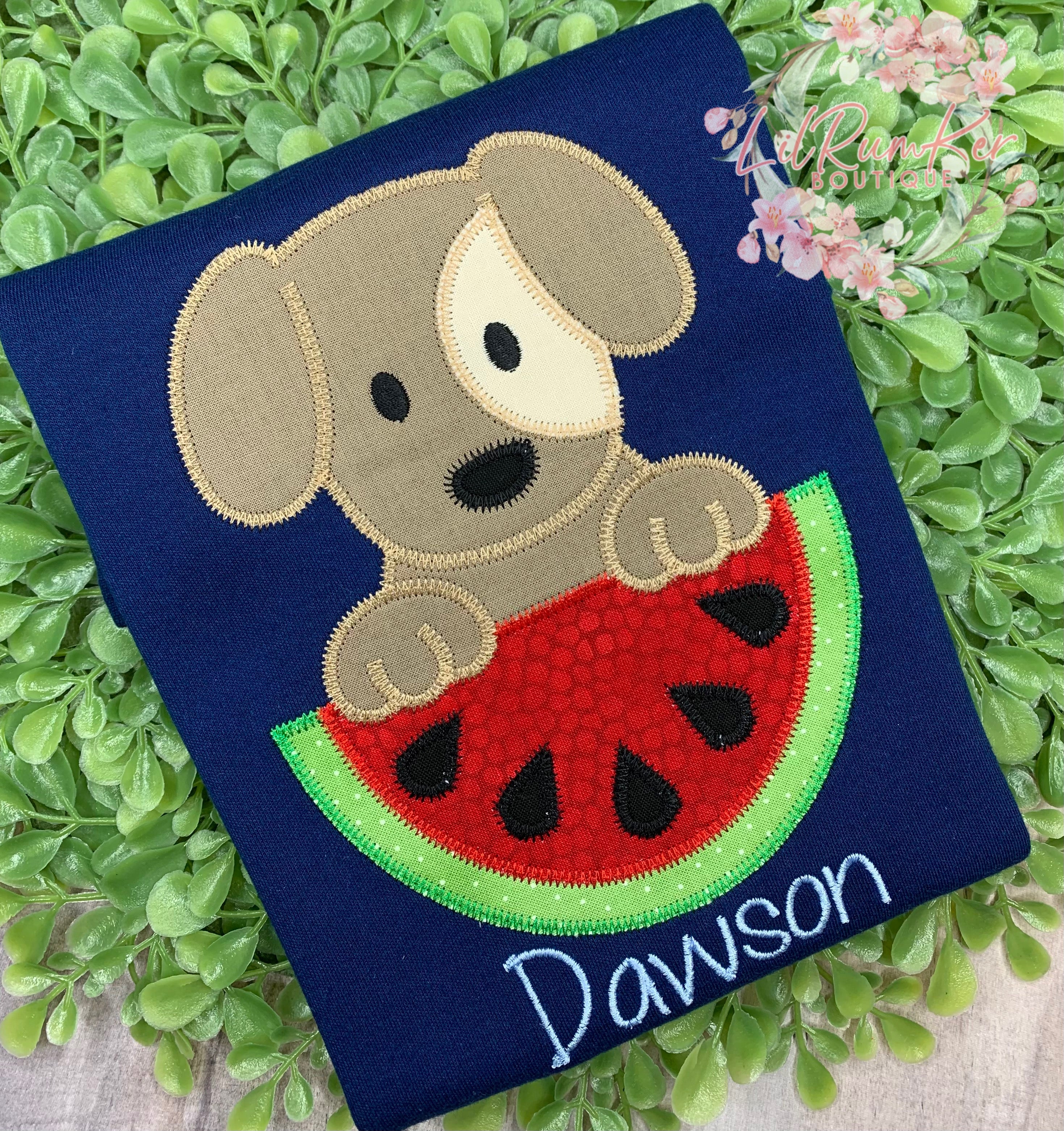 Watermelon boy pup