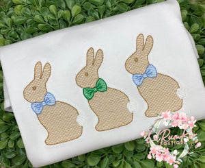 Sweet simple bunny trio (Boy)