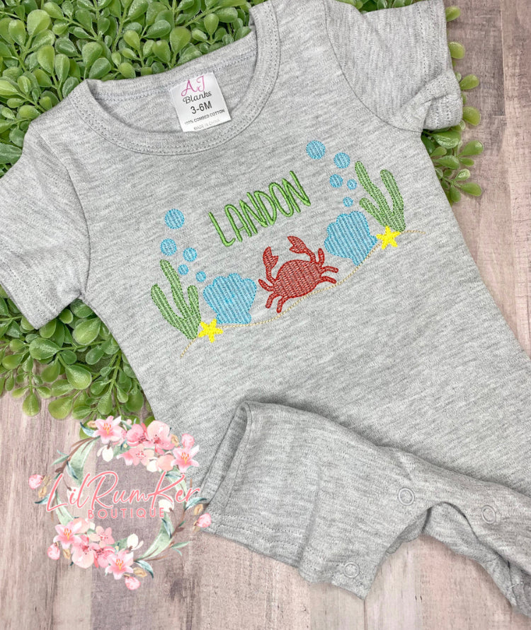Mystery summer romper